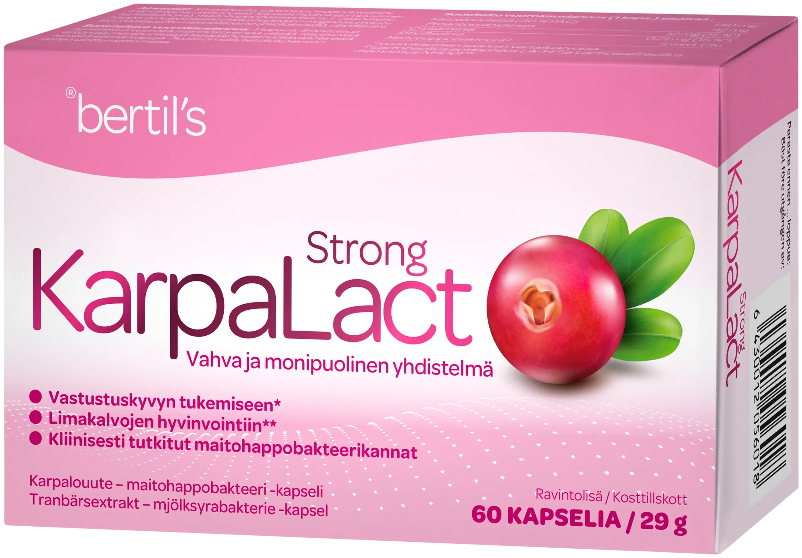 Bertils Karpalact strong 60kaps
