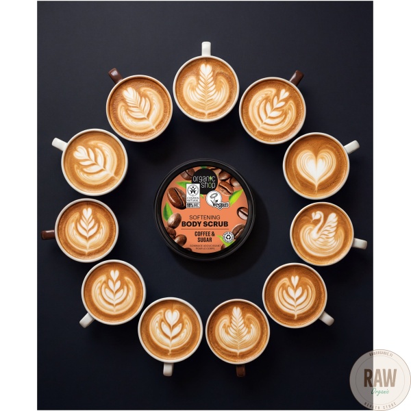 Organic Shop Coffee & Sugar Body Scrub 250 ml – kuva 3