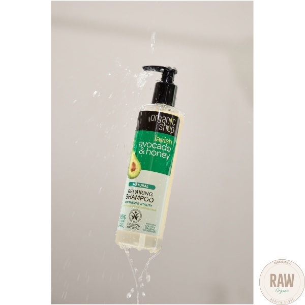 Organic shop avocado & honey shampoo 280ml – kuva 2