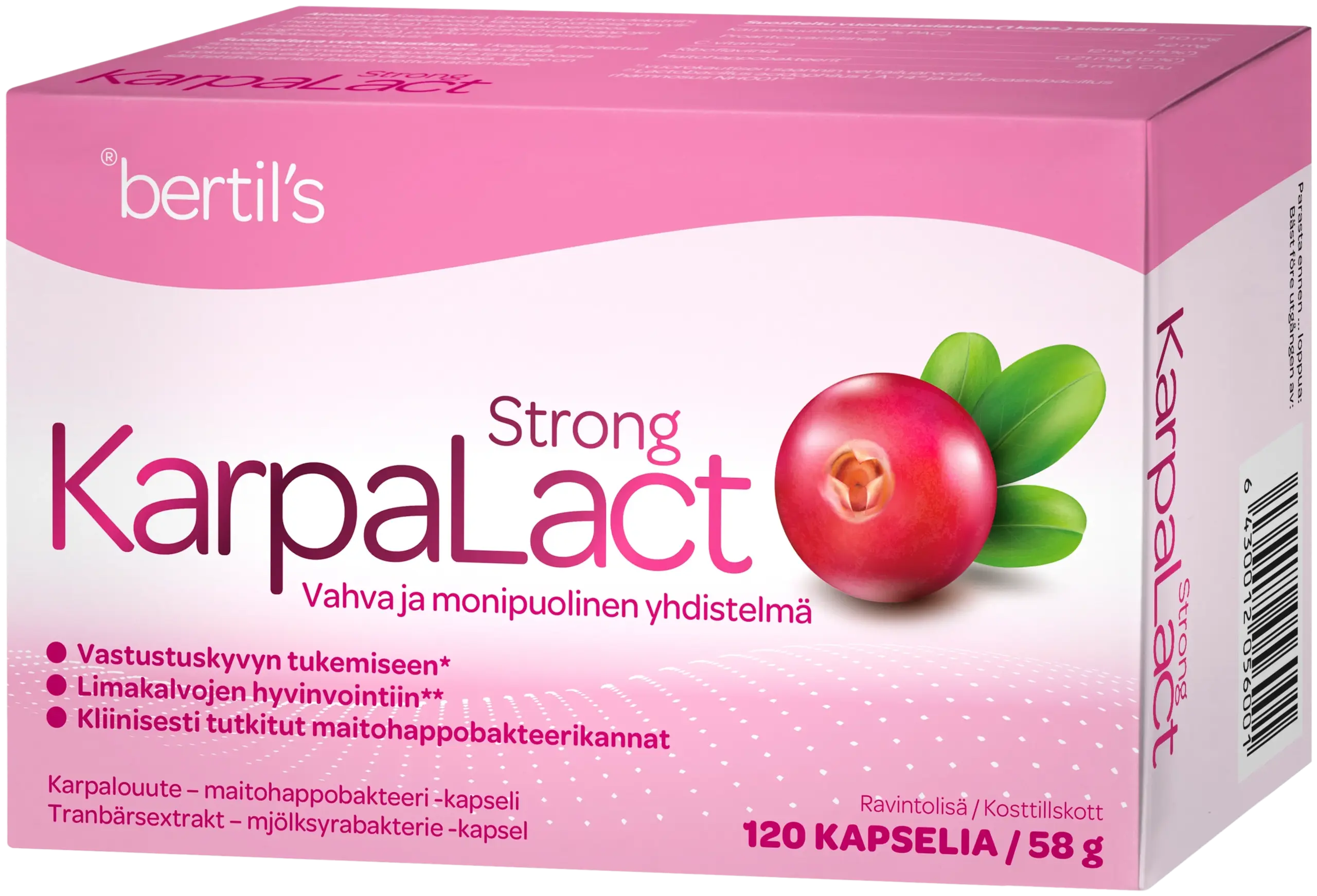 Bertils KarpaLact Strong 120kaps