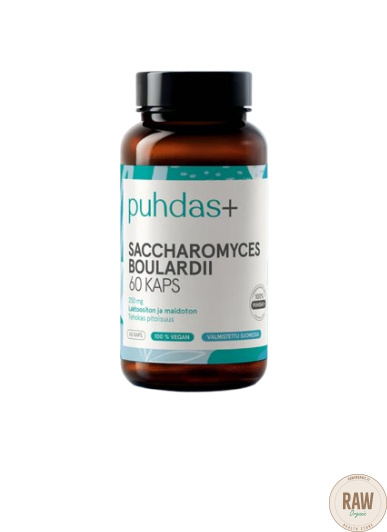 Puhdas+ S.Boulardii 60 Veg Capsules