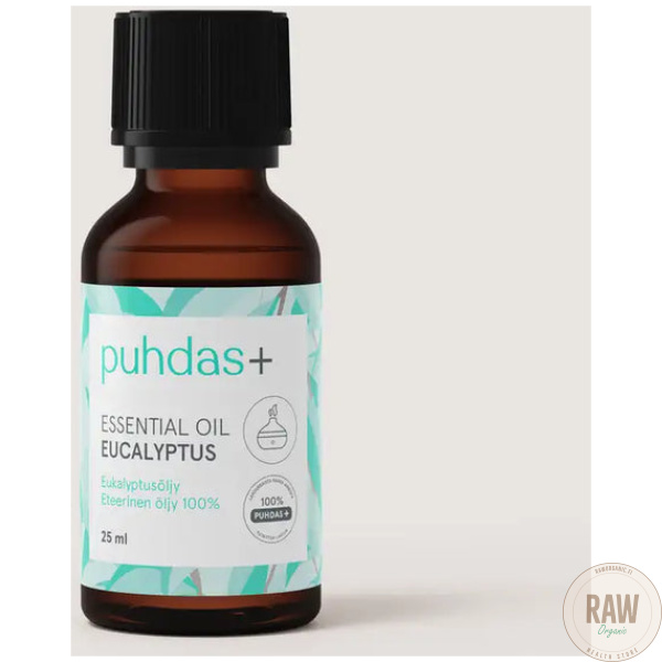 Puhdas+ 100 % Premium essential oil, eukalyptus 10ml – kuva 3