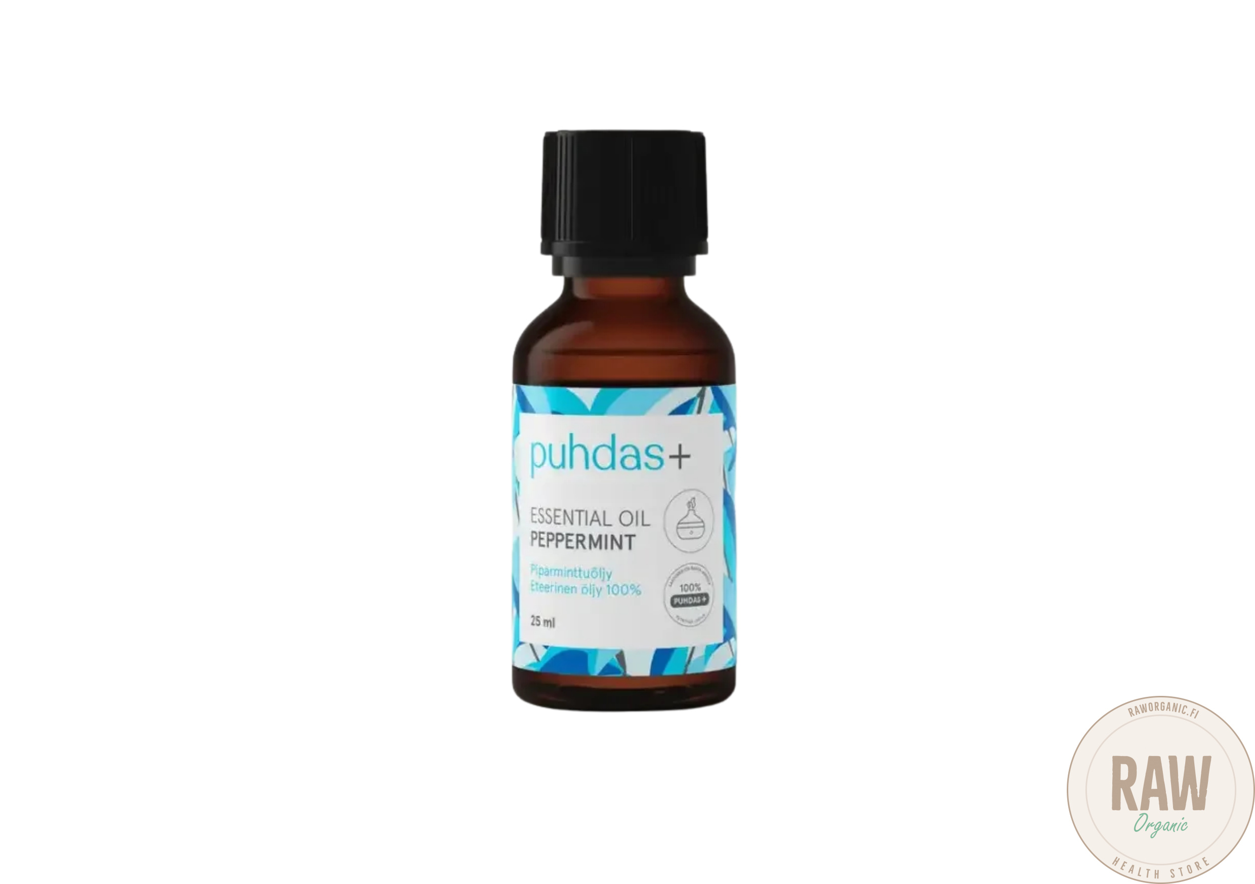 Puhdas+ 100 % Premium essential oil, peppermint 10ml