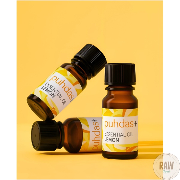Puhdas+ 100 % Premium essential oil, lemon 10ml – kuva 7