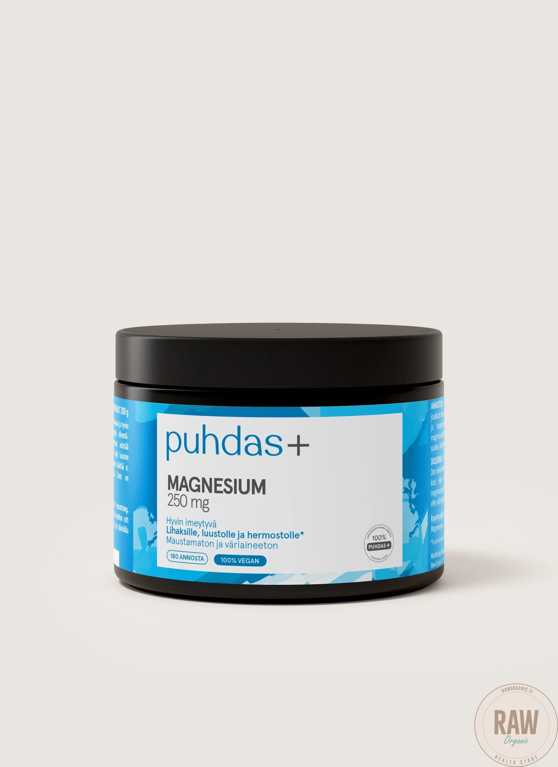 Puhdas+ Magnesiumsitraatti 250mg, 200g