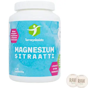 Terveyskaista Magnesium sitraatti 120tabl