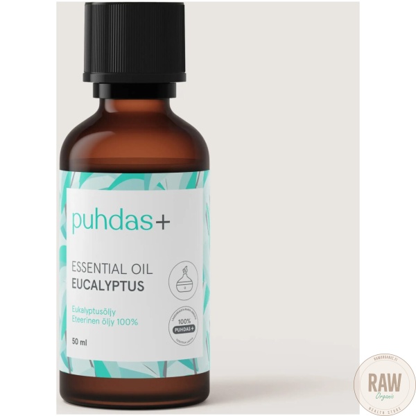 Puhdas+ 100 % Premium essential oil, eukalyptus 10ml – kuva 4