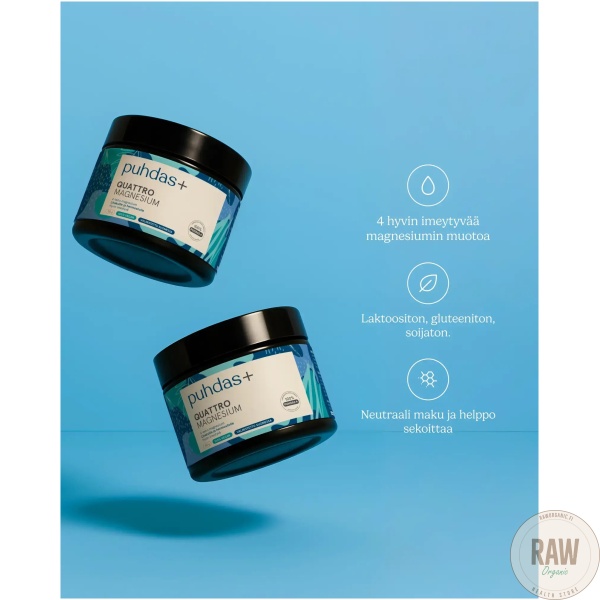 Puhdas+ Quattro Magnesium 150g – kuva 7