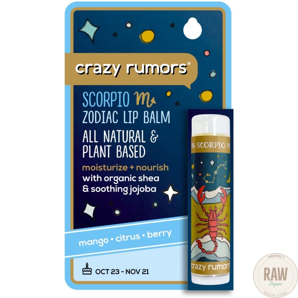 Crazy Rumors Zodiac Huulivoide Skorpioni – kuva 2