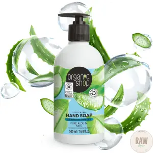 Organic shop Aloe & Milk käsisaippua 500ml