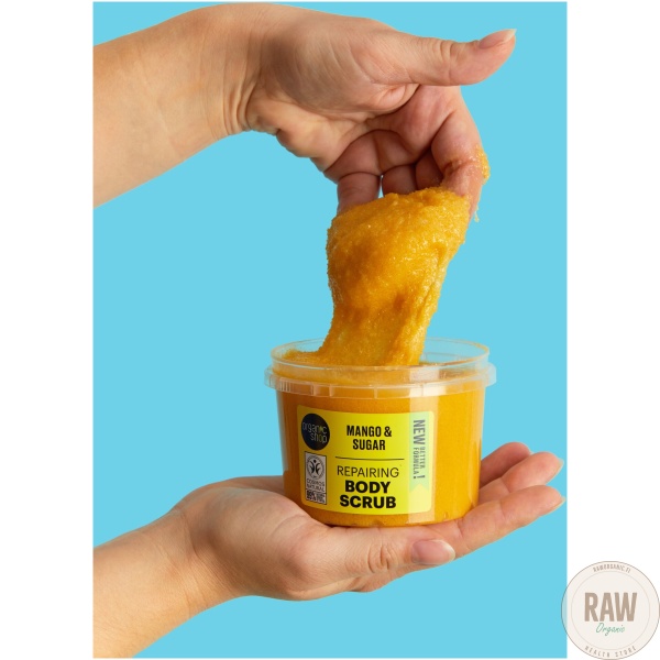 Organic shop mango body scrub 250ml – kuva 5