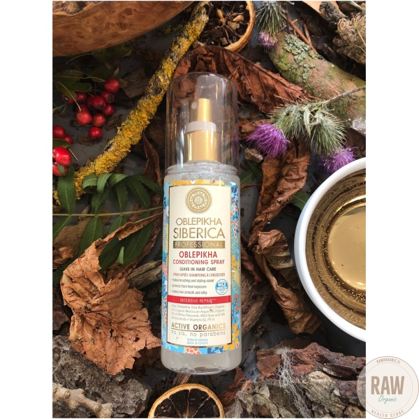 Natura Siberica Conditioning Spray with Organic Oblepikha Hydrolate 125 ml – kuva 3
