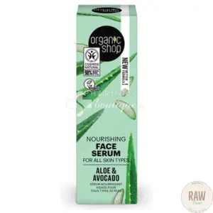Organic Shop Nourishing Face Serum Aloe & Avocado 30 ml