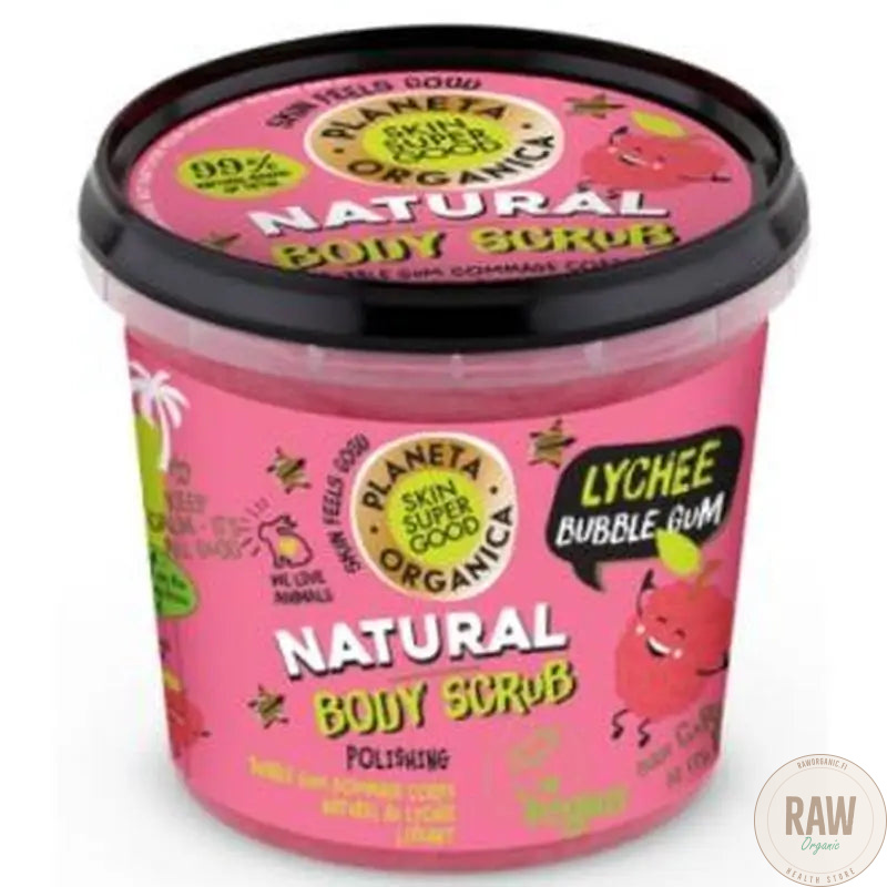 Skin Super Good Lychee & Bubble Gum Natural Body Scrub 360 ml