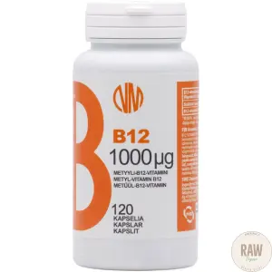 Natura Media B12-vitamiini 1000µg 120 kaps