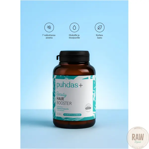 Puhdas+ Beauty Hair Booster 120 kaps. – kuva 2