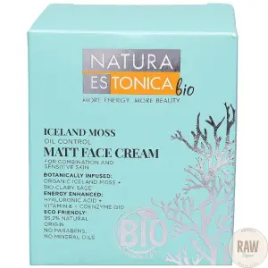 Natura Estonica Bio Iceland Moss rasvoittuvan, seka- & herkän ihon kasvovoide 50 ml