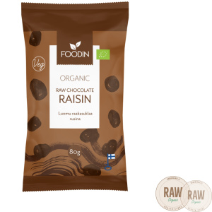 Foodin Luomu Raakasuklaarusina 80 g