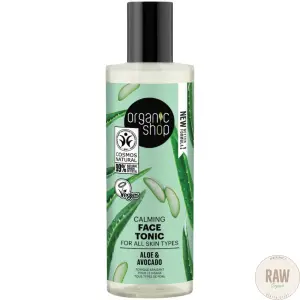 Organic Shop Calming Face Tonic Aloe & Avocado 150 ml
