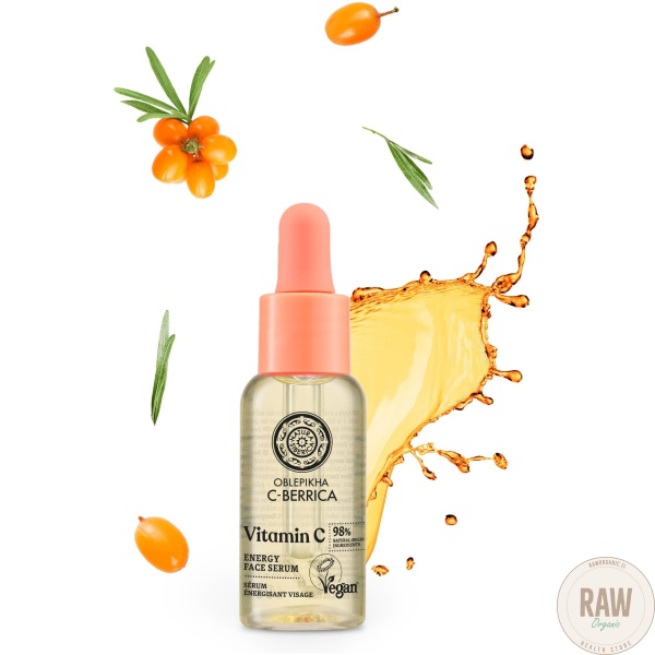 Natura Siberica Vitamin-C Energizing Kasvoseerumi 30 ml – kuva 3