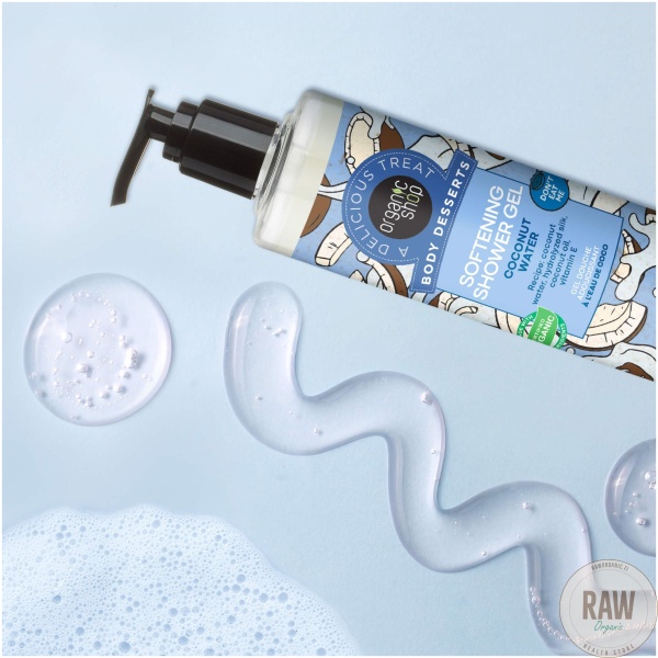 Organic Shop Body Desserts Softening Shower Gel Coconut Water 280ml – kuva 2