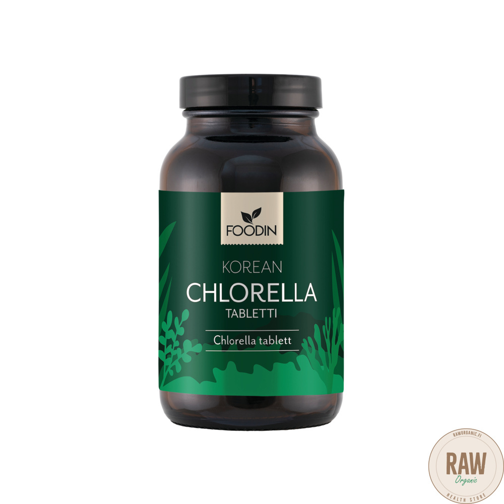Foodin Korean Chlorella-tabletit, 110g