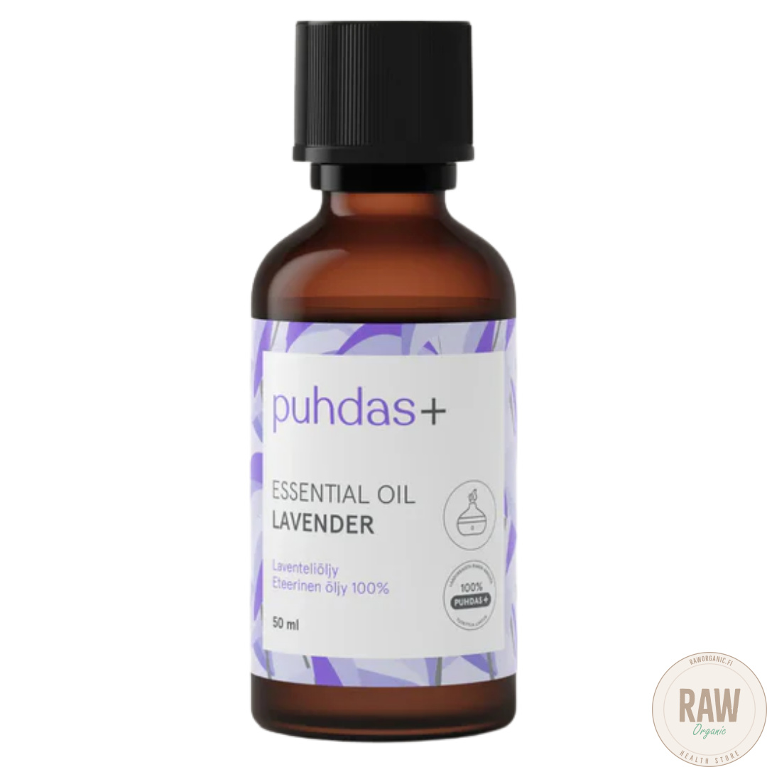 Puhdas+ 100 % Premium essential oil, lavender JÄTTIKOKO 50ml