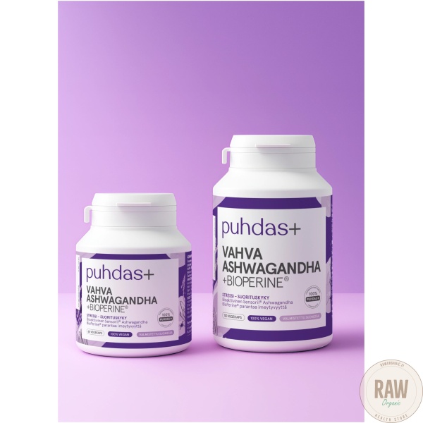 Puhdas+ Vahva Ashwagandha 60 kaps. – kuva 4