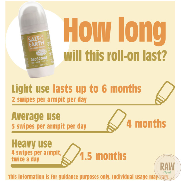 Salt of the Earth Neroli & Orange Blossom Refillable Roll-on Deodorant 75 ml – kuva 5
