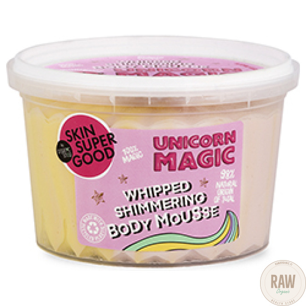 Skin Super Good, Unicorn Magic, Glow boosting Sugar Body mousse #MYLITTLEMAGIC, 250 ml – kuva 4