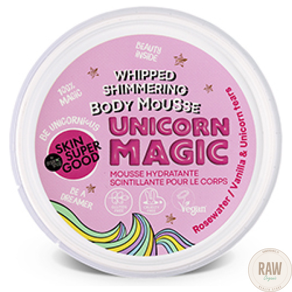 Skin Super Good, Unicorn Magic, Glow boosting Sugar Body mousse #MYLITTLEMAGIC, 250 ml – kuva 5