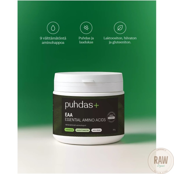 Puhdas+ EAA Essential Amino Acids 250 g – kuva 2