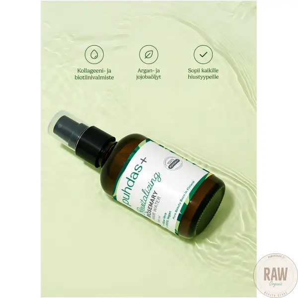 Puhdas+ Rosmariini hiusvesi 100ml – kuva 2