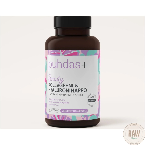 Puhdas+ Kollageeni&hyaluronihappo 120 kaps – kuva 2