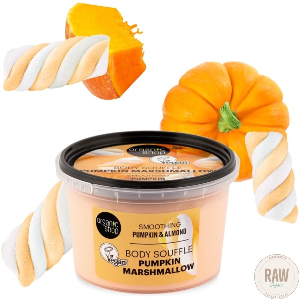 Organic Shop BODY SOUFFLÉ PUMPKIN MARSHMALLOW 250ml – kuva 2