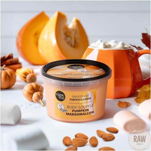 Organic Shop BODY SOUFFLÉ PUMPKIN MARSHMALLOW 250ml – kuva 5
