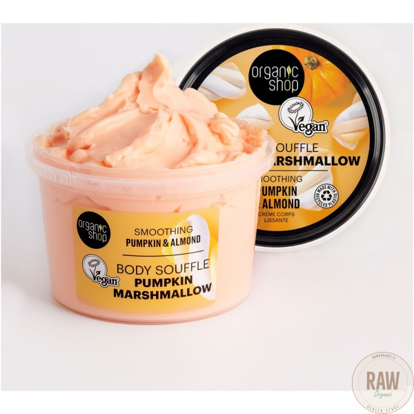 Organic Shop BODY SOUFFLÉ PUMPKIN MARSHMALLOW 250ml – kuva 3