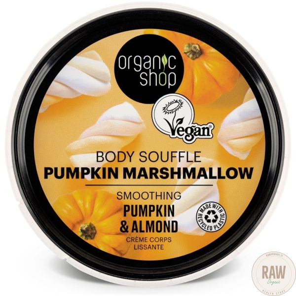 Organic Shop BODY SOUFFLÉ PUMPKIN MARSHMALLOW 250ml – kuva 6