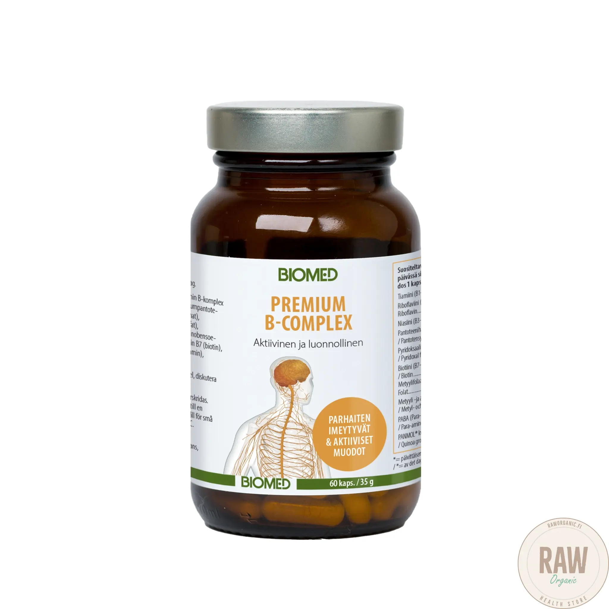 Biomed Premium B-Complex, 60 kaps.