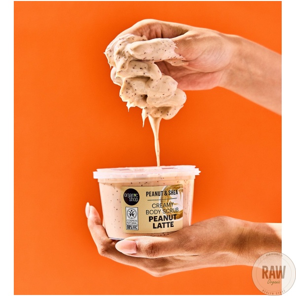 Organic Shop CREAMY BODY SCRUB PEANUT LATTE 250ml – kuva 2