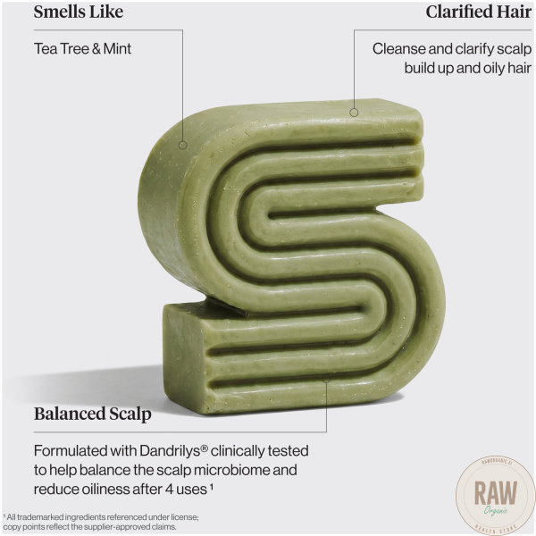 KITSCH Clarifying Tea tree Solid Shampoo – kuva 3