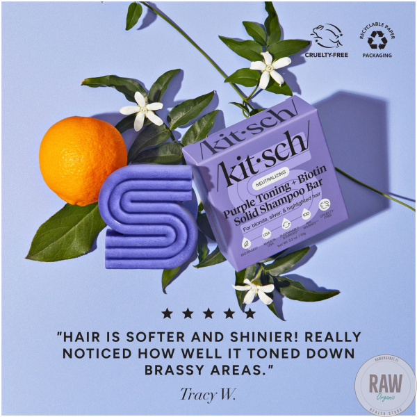 KITSCH Purple Toning Solid Shampoo – kuva 5