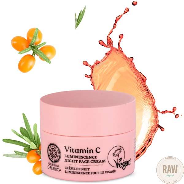 Natura Siberica Vitamin C Luminescence Night Face Cream 50ml – kuva 4