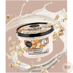 Organic Shop Oatmilk & Granola Crunchy Brown Sugar Scrub 250 ml