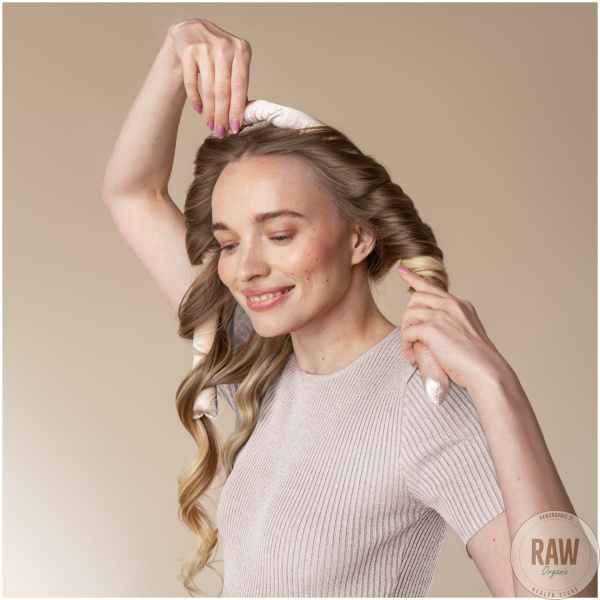 Kitsch Satin Heatless Curling Set kiharapatukka setti – kuva 2