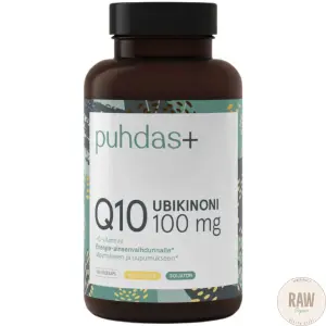 Puhdas+ Strong Coenzyme Q10 100 mg 120 capsules