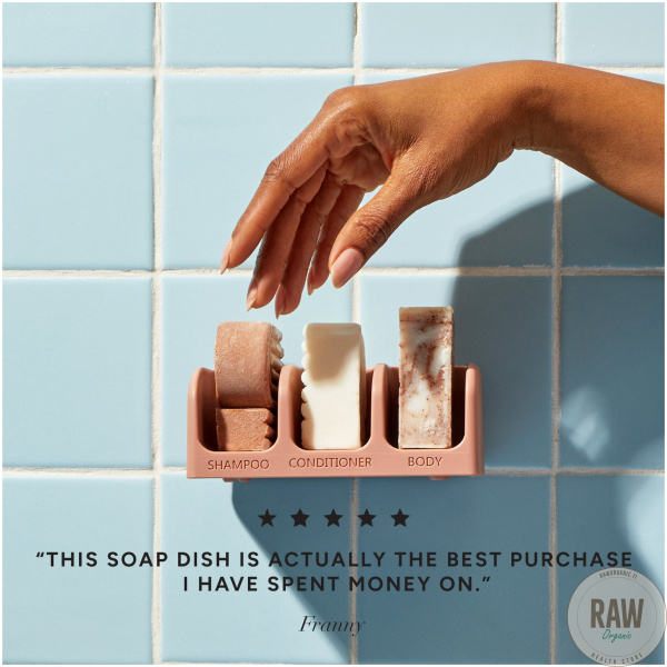 KITSCH Self-Draining Soap Dish – Terracotta – kuva 2