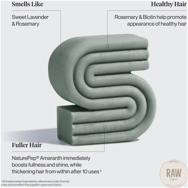 KITSCH Rosemary & Biotin Volumizing Solid Shampoo – kuva 2