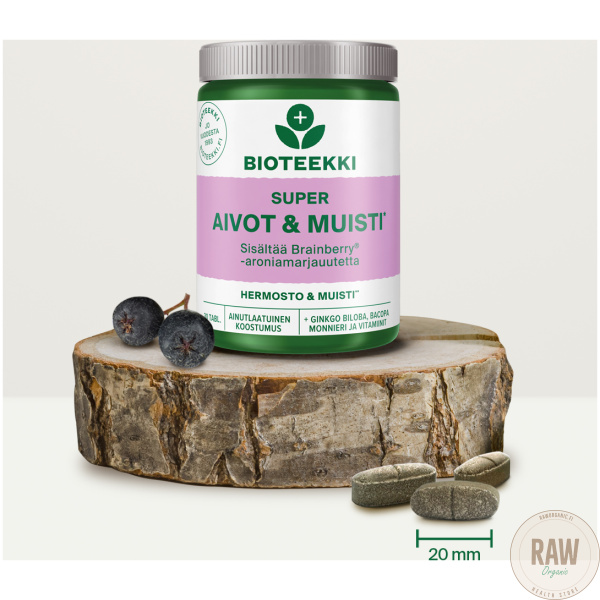 Bioteekki Super Aivot & Muisti, 30 tabl. – kuva 2
