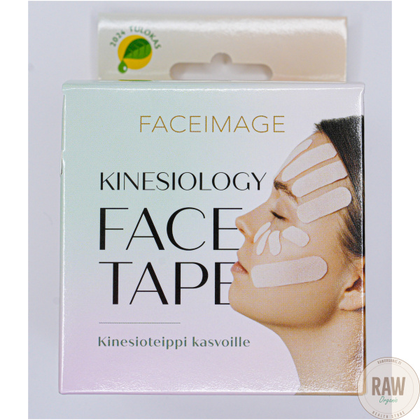 Faceimage Kinesioteippi Kasvoille – Herkälle Iholle (25 mm – 2 rullaa) – kuva 4